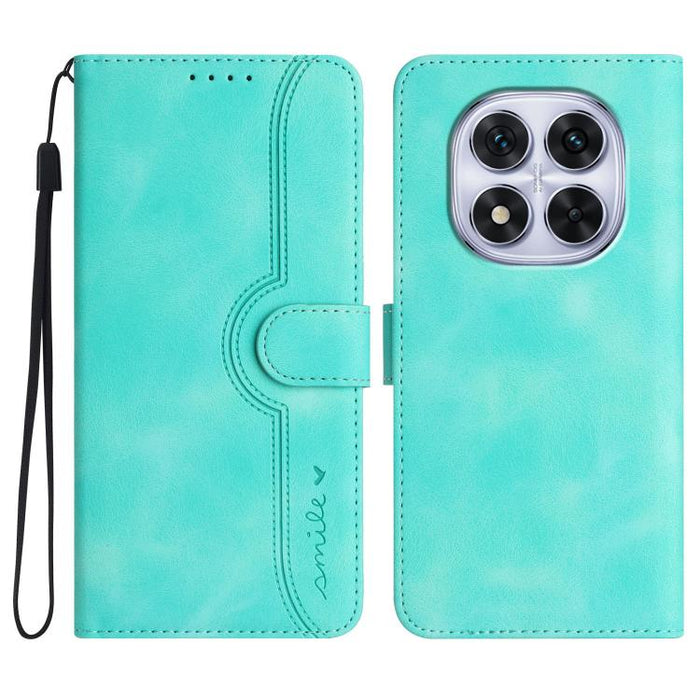 Funda de teléfono de cuero con sensación de piel y patrón de corazón, For Redmi A7 Pro 171mm / Poco C85x 5G, For Redmi Turbo 5 Max / Poco X8 Pro Max, For Redmi Turbo 5 5G / Poco X8 Pro 5G, For Redmi Note 15 4G / 5G 164mm / Poco M8 5G                   ...