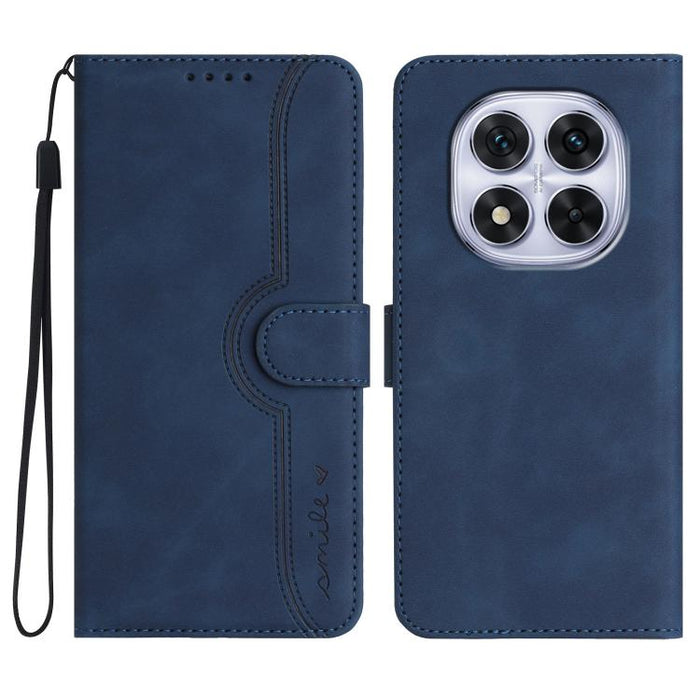 Funda de teléfono de cuero con sensación de piel y patrón de corazón, For Redmi A7 Pro 171mm / Poco C85x 5G, For Redmi Turbo 5 Max / Poco X8 Pro Max, For Redmi Turbo 5 5G / Poco X8 Pro 5G, For Redmi Note 15 4G / 5G 164mm / Poco M8 5G                   ...