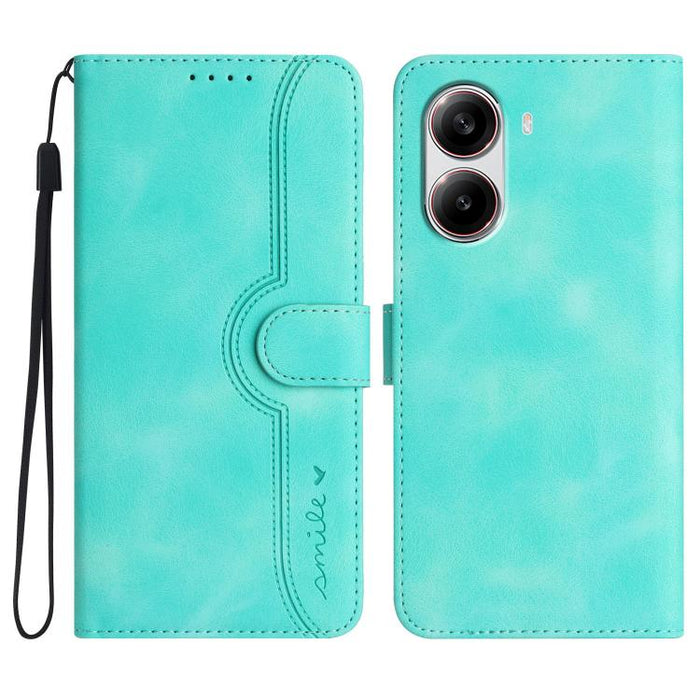 Funda de teléfono de cuero con sensación de piel y patrón de corazón, For Redmi A7 Pro 171mm / Poco C85x 5G, For Redmi Turbo 5 Max / Poco X8 Pro Max, For Redmi Turbo 5 5G / Poco X8 Pro 5G, For Redmi Note 15 4G / 5G 164mm / Poco M8 5G                   ...