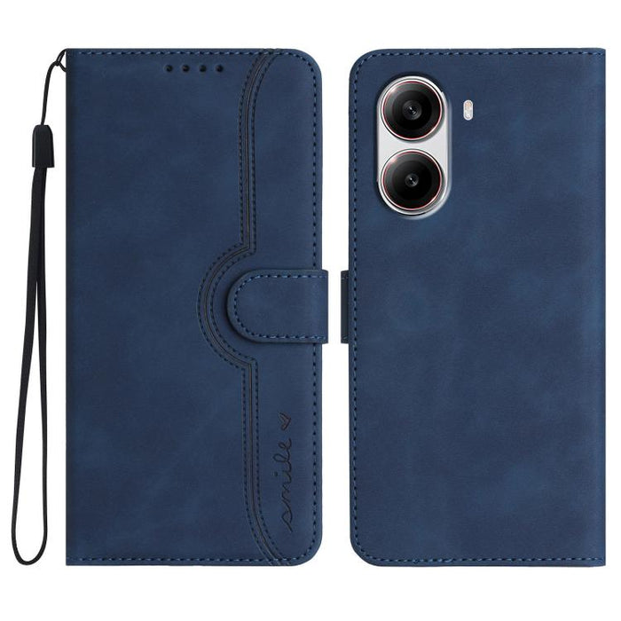Funda de teléfono de cuero con sensación de piel y patrón de corazón, For Redmi A7 Pro 171mm / Poco C85x 5G, For Redmi Turbo 5 Max / Poco X8 Pro Max, For Redmi Turbo 5 5G / Poco X8 Pro 5G, For Redmi Note 15 4G / 5G 164mm / Poco M8 5G                   ...