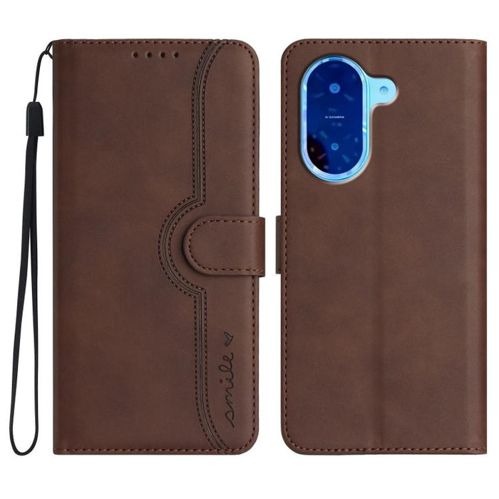 Funda de teléfono de cuero con sensación de piel y patrón de corazón, For Redmi A7 Pro 171mm / Poco C85x 5G, For Redmi Turbo 5 Max / Poco X8 Pro Max, For Redmi Turbo 5 5G / Poco X8 Pro 5G, For Redmi Note 15 4G / 5G 164mm / Poco M8 5G                   ...