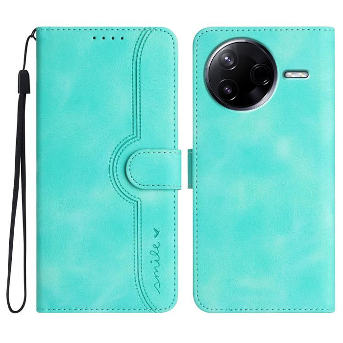Funda de teléfono de cuero con sensación de piel y patrón de corazón, For Redmi A7 Pro 171mm / Poco C85x 5G, For Redmi Turbo 5 Max / Poco X8 Pro Max, For Redmi Turbo 5 5G / Poco X8 Pro 5G, For Redmi Note 15 4G / 5G 164mm / Poco M8 5G                   ...