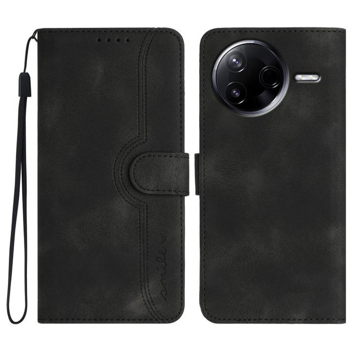 Funda de teléfono de cuero con sensación de piel y patrón de corazón, For Redmi A7 Pro 171mm / Poco C85x 5G, For Redmi Turbo 5 Max / Poco X8 Pro Max, For Redmi Turbo 5 5G / Poco X8 Pro 5G, For Redmi Note 15 4G / 5G 164mm / Poco M8 5G                   ...