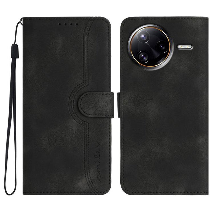 Funda de teléfono de cuero con sensación de piel y patrón de corazón, For Redmi A7 Pro 171mm / Poco C85x 5G, For Redmi Turbo 5 Max / Poco X8 Pro Max, For Redmi Turbo 5 5G / Poco X8 Pro 5G, For Redmi Note 15 4G / 5G 164mm / Poco M8 5G                   ...