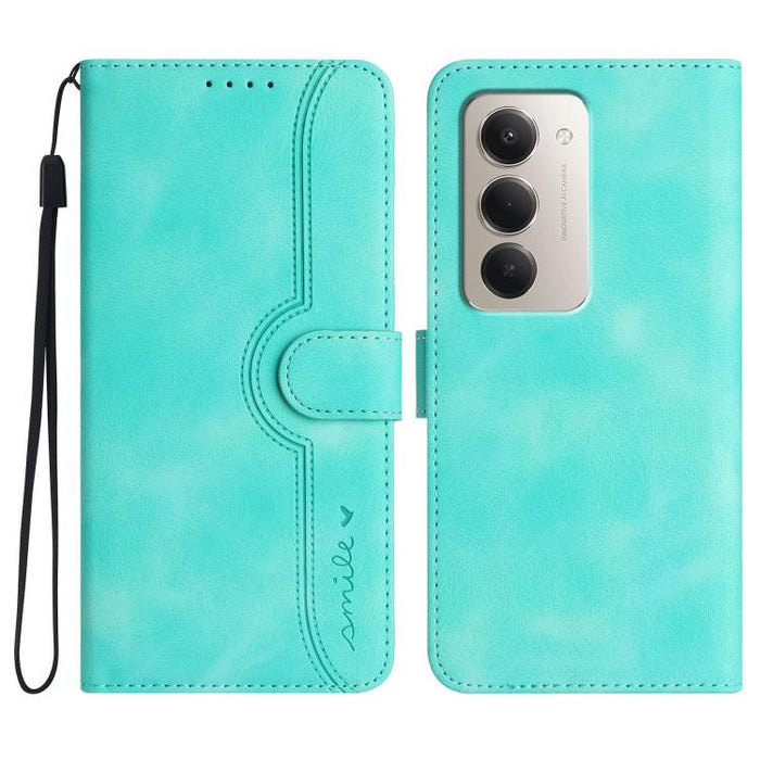 Funda de teléfono de cuero con sensación de piel y patrón de corazón, For Redmi A7 Pro 171mm / Poco C85x 5G, For Redmi Turbo 5 Max / Poco X8 Pro Max, For Redmi Turbo 5 5G / Poco X8 Pro 5G, For Redmi Note 15 4G / 5G 164mm / Poco M8 5G                   ...