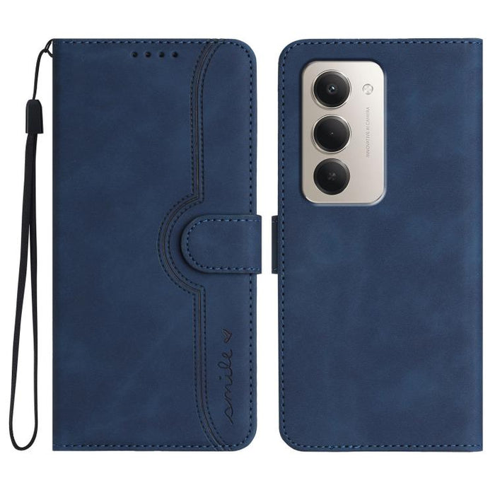 Funda de teléfono de cuero con sensación de piel y patrón de corazón, For Redmi A7 Pro 171mm / Poco C85x 5G, For Redmi Turbo 5 Max / Poco X8 Pro Max, For Redmi Turbo 5 5G / Poco X8 Pro 5G, For Redmi Note 15 4G / 5G 164mm / Poco M8 5G                   ...