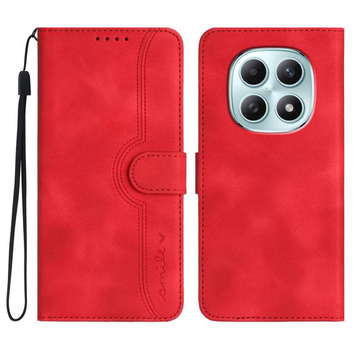 Funda de teléfono de cuero con sensación de piel y patrón de corazón, For Redmi A7 Pro 171mm / Poco C85x 5G, For Redmi Turbo 5 Max / Poco X8 Pro Max, For Redmi Turbo 5 5G / Poco X8 Pro 5G, For Redmi Note 15 4G / 5G 164mm / Poco M8 5G                   ...