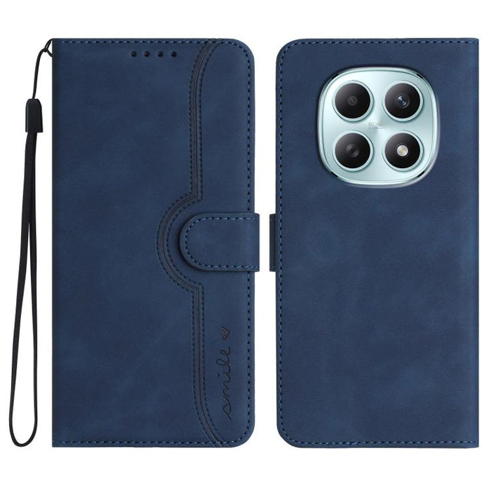 Funda de teléfono de cuero con sensación de piel y patrón de corazón, For Redmi A7 Pro 171mm / Poco C85x 5G, For Redmi Turbo 5 Max / Poco X8 Pro Max, For Redmi Turbo 5 5G / Poco X8 Pro 5G, For Redmi Note 15 4G / 5G 164mm / Poco M8 5G                   ...