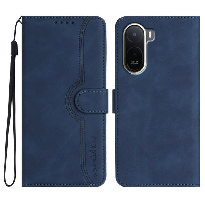 Funda de teléfono de cuero con sensación de piel y patrón de corazón, For Redmi A7 Pro 171mm / Poco C85x 5G, For Redmi Turbo 5 Max / Poco X8 Pro Max, For Redmi Turbo 5 5G / Poco X8 Pro 5G, For Redmi Note 15 4G / 5G 164mm / Poco M8 5G                   ...