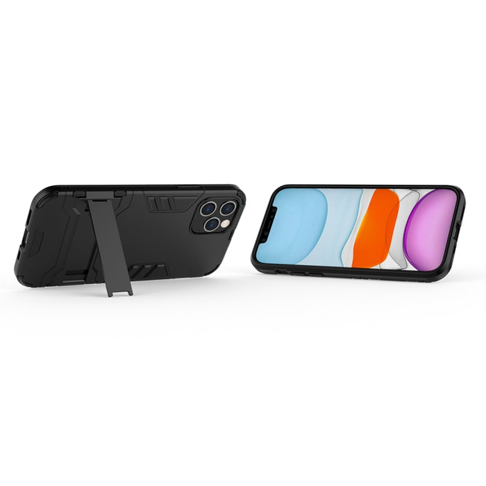 Funda protectora PC + TPU a prueba de golpes con soporte invisible, For iPhone 12 / 12 Pro, For iPhone 12 mini, For OPPO Realme C11, For Vivo X50 Pro+, For Samsung Galaxy M01