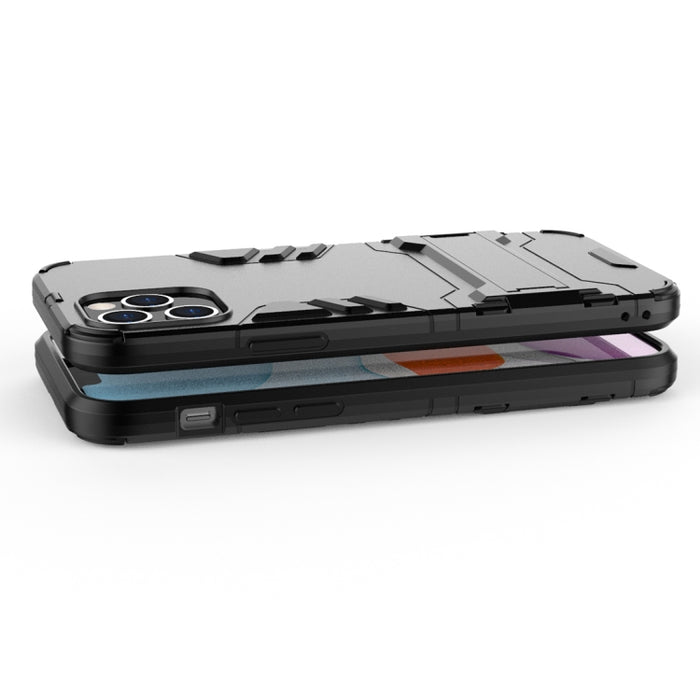 Funda protectora PC + TPU a prueba de golpes con soporte invisible, For iPhone 12 / 12 Pro, For iPhone 12 mini, For OPPO Realme C11, For Vivo X50 Pro+, For Samsung Galaxy M01