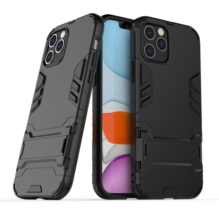 Funda protectora PC + TPU a prueba de golpes con soporte invisible, For iPhone 12 / 12 Pro, For iPhone 12 mini, For OPPO Realme C11, For Vivo X50 Pro+, For Samsung Galaxy M01