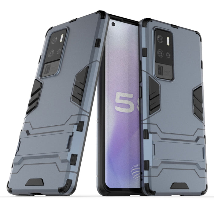 Funda protectora PC + TPU a prueba de golpes con soporte invisible, For iPhone 12 / 12 Pro, For iPhone 12 mini, For OPPO Realme C11, For Vivo X50 Pro+, For Samsung Galaxy M01