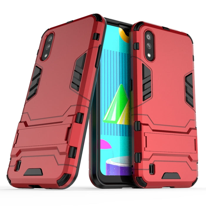 Funda protectora PC + TPU a prueba de golpes con soporte invisible, For iPhone 12 / 12 Pro, For iPhone 12 mini, For OPPO Realme C11, For Vivo X50 Pro+, For Samsung Galaxy M01