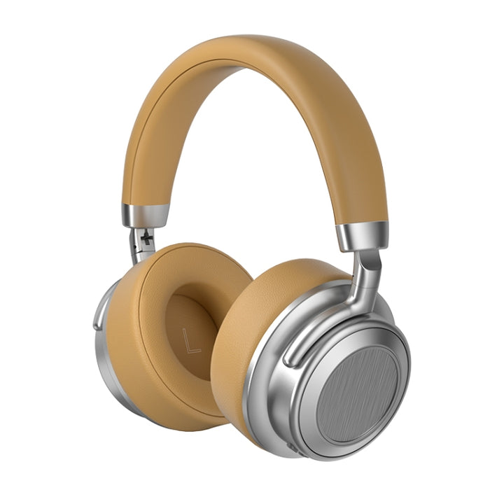 Auricular Bluetooth inalámbrico montado en la cabeza retro de metal CR-9