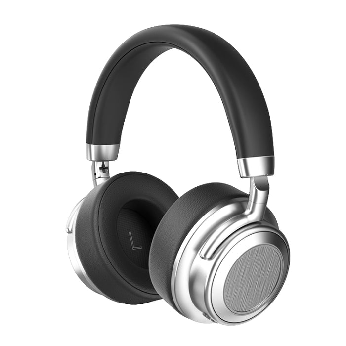 Auricular Bluetooth inalámbrico montado en la cabeza retro de metal CR-9