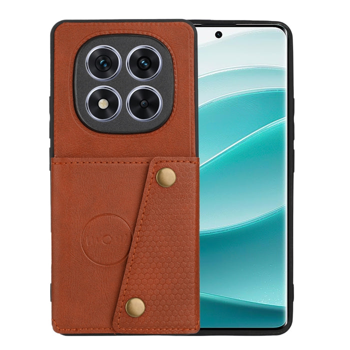 Estuche magnético para teléfono con ranuras para tarjetas con doble hebilla, For Redmi 15a 5G Global, For Redmi K90 Pro Max/Poco F8 Ultra, For Redmi K90/Poco F8 Pro, For Redmi K90 Pro Max Champion Edition, For Redmi 15C 5G / 4G EU 173mm                ...