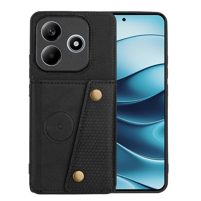 Estuche magnético para teléfono con ranuras para tarjetas con doble hebilla, For Redmi 15a 5G Global, For Redmi K90 Pro Max/Poco F8 Ultra, For Redmi K90/Poco F8 Pro, For Redmi K90 Pro Max Champion Edition, For Redmi 15C 5G / 4G EU 173mm                ...