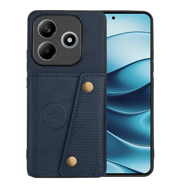 Estuche magnético para teléfono con ranuras para tarjetas con doble hebilla, For Redmi 15a 5G Global, For Redmi K90 Pro Max/Poco F8 Ultra, For Redmi K90/Poco F8 Pro, For Redmi K90 Pro Max Champion Edition, For Redmi 15C 5G / 4G EU 173mm                ...