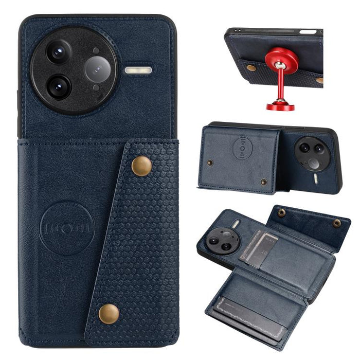 Estuche magnético para teléfono con ranuras para tarjetas con doble hebilla, For Redmi 15a 5G Global, For Redmi K90 Pro Max/Poco F8 Ultra, For Redmi K90/Poco F8 Pro, For Redmi K90 Pro Max Champion Edition, For Redmi 15C 5G / 4G EU 173mm                ...
