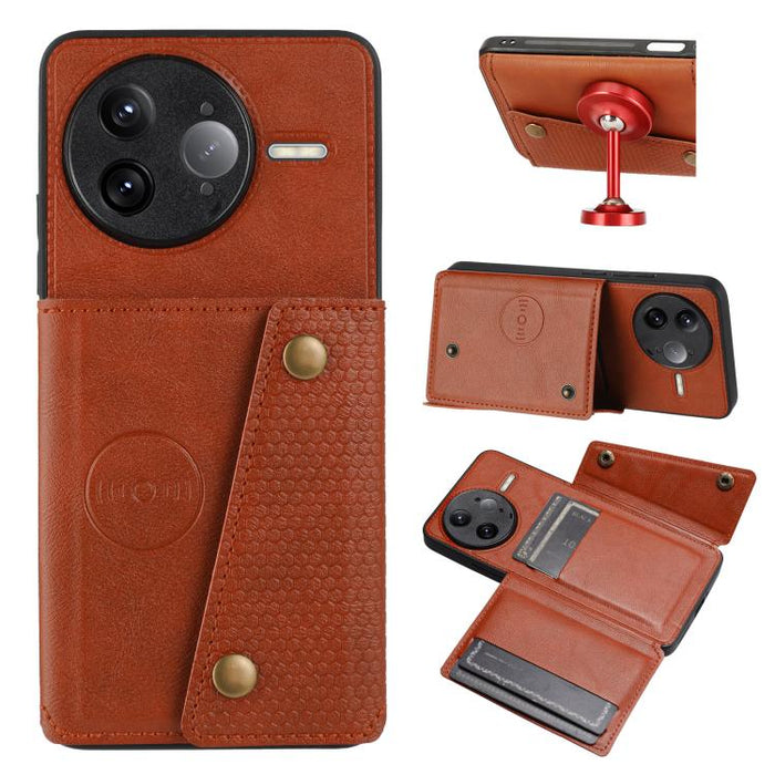 Estuche magnético para teléfono con ranuras para tarjetas con doble hebilla, For Redmi 15a 5G Global, For Redmi K90 Pro Max/Poco F8 Ultra, For Redmi K90/Poco F8 Pro, For Redmi K90 Pro Max Champion Edition, For Redmi 15C 5G / 4G EU 173mm                ...