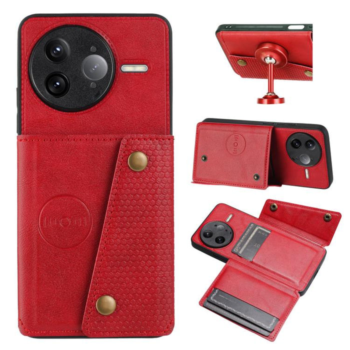 Estuche magnético para teléfono con ranuras para tarjetas con doble hebilla, For Redmi 15a 5G Global, For Redmi K90 Pro Max/Poco F8 Ultra, For Redmi K90/Poco F8 Pro, For Redmi K90 Pro Max Champion Edition, For Redmi 15C 5G / 4G EU 173mm                ...
