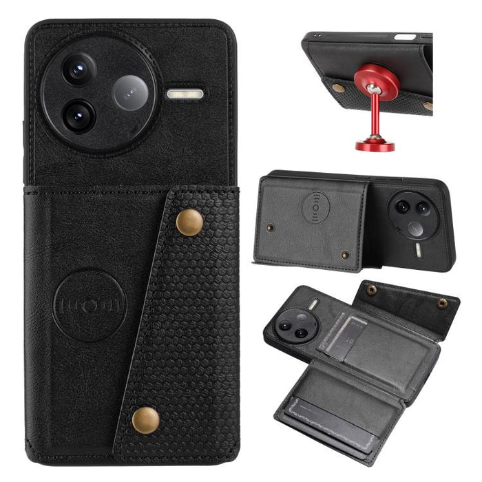 Estuche magnético para teléfono con ranuras para tarjetas con doble hebilla, For Redmi 15a 5G Global, For Redmi K90 Pro Max/Poco F8 Ultra, For Redmi K90/Poco F8 Pro, For Redmi K90 Pro Max Champion Edition, For Redmi 15C 5G / 4G EU 173mm                ...