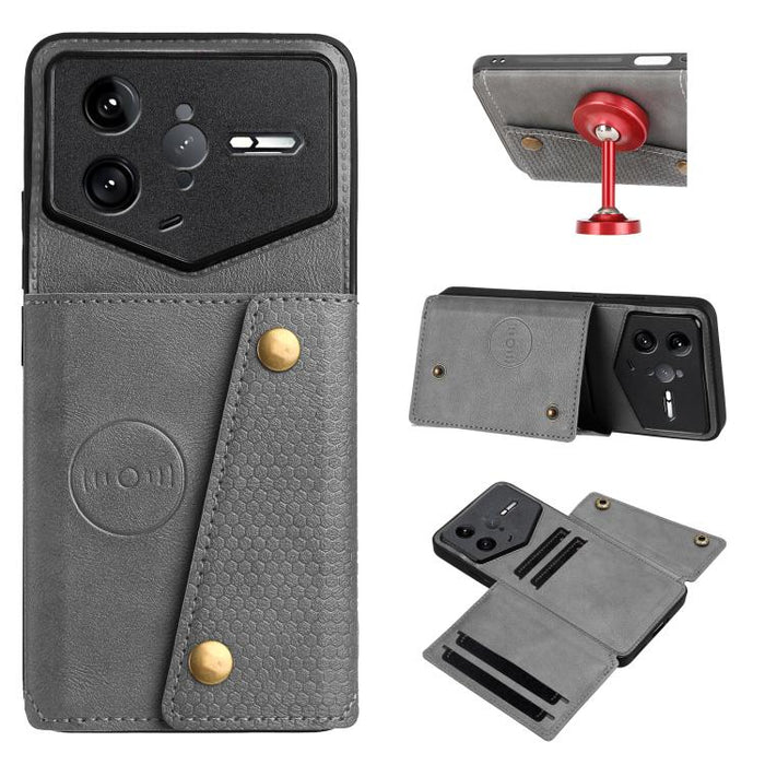 Estuche magnético para teléfono con ranuras para tarjetas con doble hebilla, For Redmi 15a 5G Global, For Redmi K90 Pro Max/Poco F8 Ultra, For Redmi K90/Poco F8 Pro, For Redmi K90 Pro Max Champion Edition, For Redmi 15C 5G / 4G EU 173mm                ...