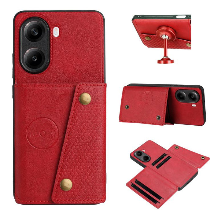 Estuche magnético para teléfono con ranuras para tarjetas con doble hebilla, For Redmi 15a 5G Global, For Redmi K90 Pro Max/Poco F8 Ultra, For Redmi K90/Poco F8 Pro, For Redmi K90 Pro Max Champion Edition, For Redmi 15C 5G / 4G EU 173mm                ...