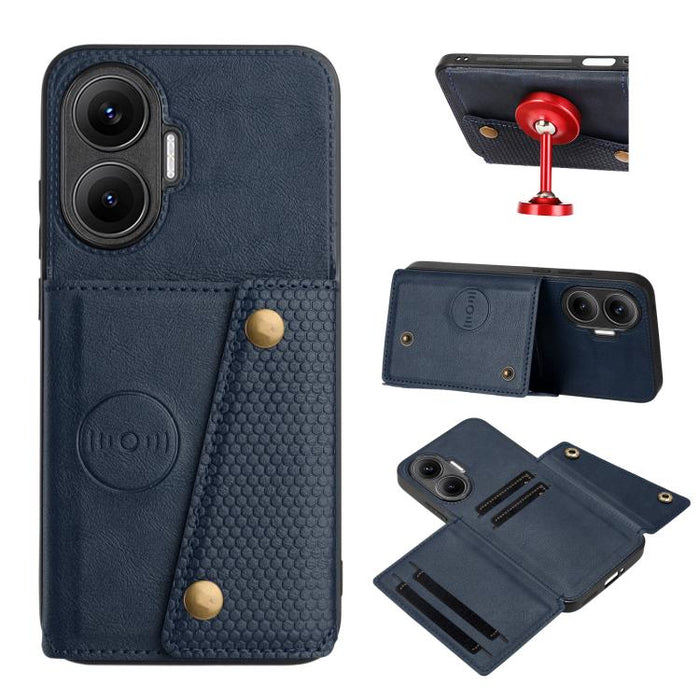 Estuche magnético para teléfono con ranuras para tarjetas con doble hebilla, For Redmi 15a 5G Global, For Redmi K90 Pro Max/Poco F8 Ultra, For Redmi K90/Poco F8 Pro, For Redmi K90 Pro Max Champion Edition, For Redmi 15C 5G / 4G EU 173mm                ...