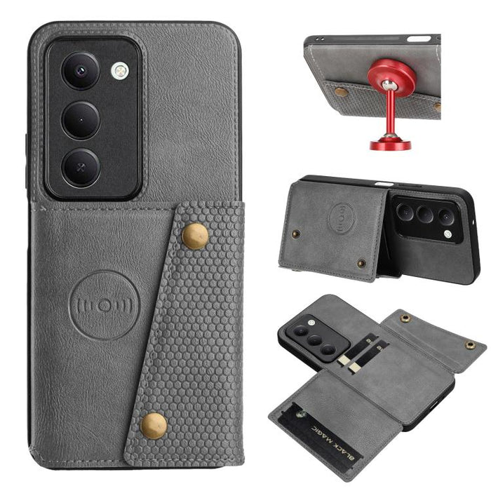 Estuche magnético para teléfono con ranuras para tarjetas con doble hebilla, For Redmi 15a 5G Global, For Redmi K90 Pro Max/Poco F8 Ultra, For Redmi K90/Poco F8 Pro, For Redmi K90 Pro Max Champion Edition, For Redmi 15C 5G / 4G EU 173mm                ...