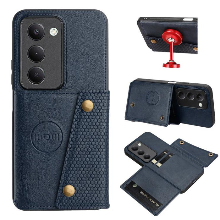 Estuche magnético para teléfono con ranuras para tarjetas con doble hebilla, For Redmi 15a 5G Global, For Redmi K90 Pro Max/Poco F8 Ultra, For Redmi K90/Poco F8 Pro, For Redmi K90 Pro Max Champion Edition, For Redmi 15C 5G / 4G EU 173mm                ...