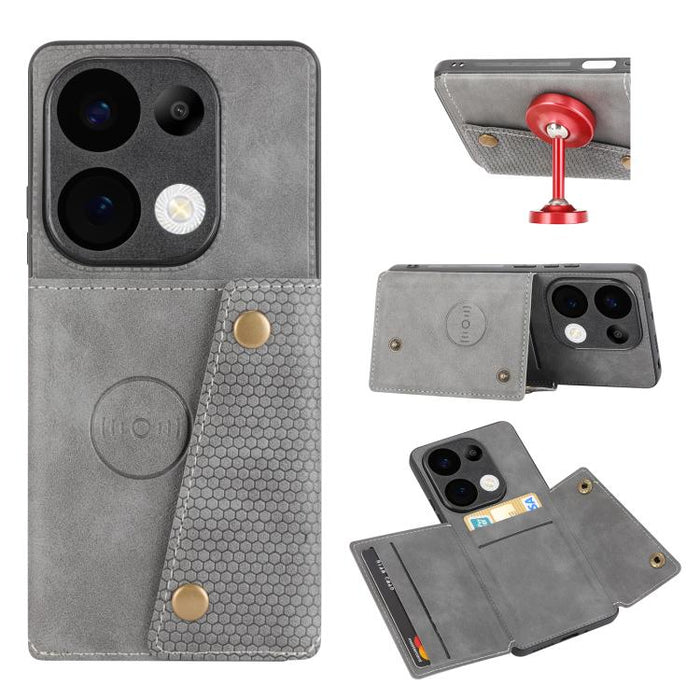 Estuche magnético para teléfono con ranuras para tarjetas con doble hebilla, For Redmi 15a 5G Global, For Redmi K90 Pro Max/Poco F8 Ultra, For Redmi K90/Poco F8 Pro, For Redmi K90 Pro Max Champion Edition, For Redmi 15C 5G / 4G EU 173mm                ...