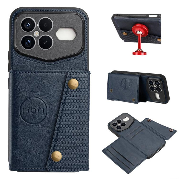 Estuche magnético para teléfono con ranuras para tarjetas con doble hebilla, For Redmi 15a 5G Global, For Redmi K90 Pro Max/Poco F8 Ultra, For Redmi K90/Poco F8 Pro, For Redmi K90 Pro Max Champion Edition, For Redmi 15C 5G / 4G EU 173mm                ...