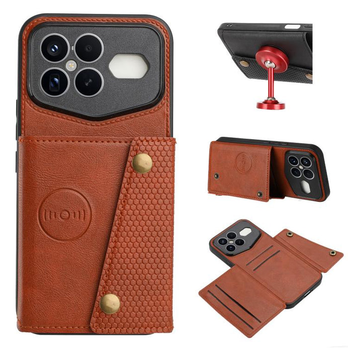 Estuche magnético para teléfono con ranuras para tarjetas con doble hebilla, For Redmi 15a 5G Global, For Redmi K90 Pro Max/Poco F8 Ultra, For Redmi K90/Poco F8 Pro, For Redmi K90 Pro Max Champion Edition, For Redmi 15C 5G / 4G EU 173mm                ...