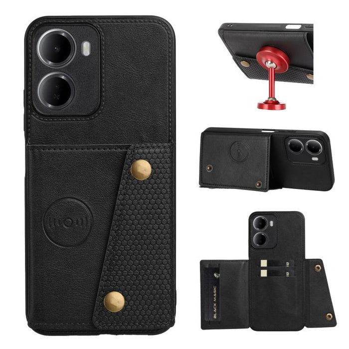 Estuche magnético para teléfono con ranuras para tarjetas con doble hebilla, For Redmi 15a 5G Global, For Redmi K90 Pro Max/Poco F8 Ultra, For Redmi K90/Poco F8 Pro, For Redmi K90 Pro Max Champion Edition, For Redmi 15C 5G / 4G EU 173mm                ...