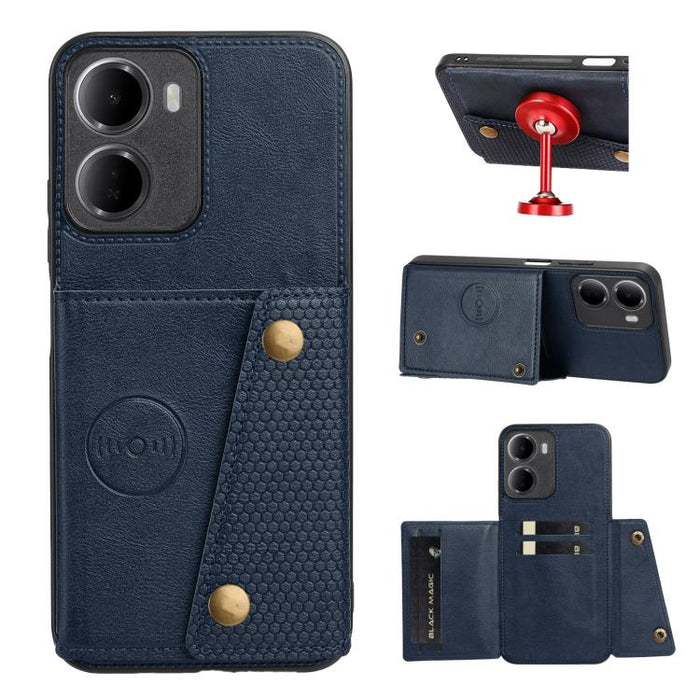 Estuche magnético para teléfono con ranuras para tarjetas con doble hebilla, For Redmi 15a 5G Global, For Redmi K90 Pro Max/Poco F8 Ultra, For Redmi K90/Poco F8 Pro, For Redmi K90 Pro Max Champion Edition, For Redmi 15C 5G / 4G EU 173mm                ...