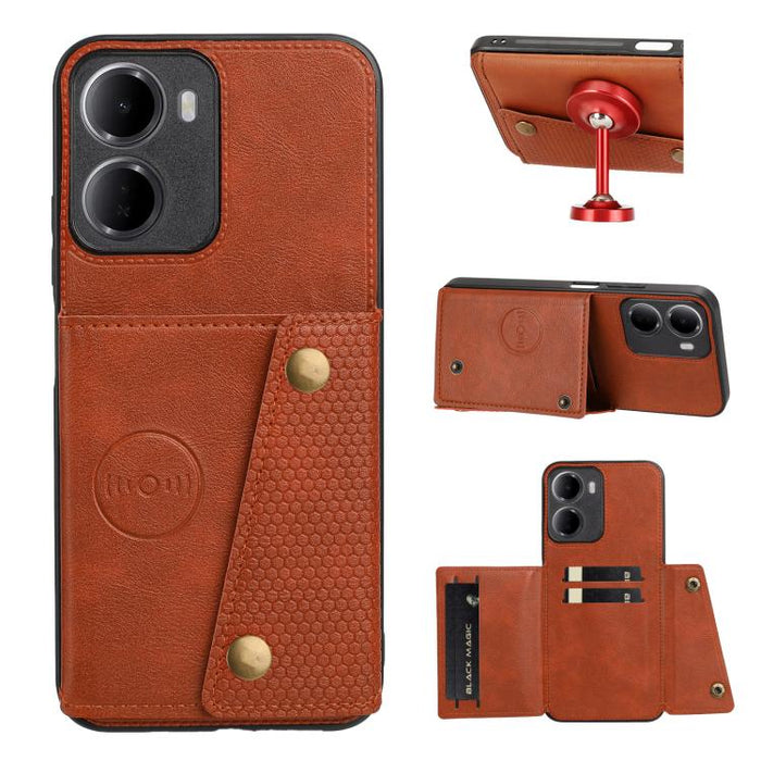 Estuche magnético para teléfono con ranuras para tarjetas con doble hebilla, For Redmi 15a 5G Global, For Redmi K90 Pro Max/Poco F8 Ultra, For Redmi K90/Poco F8 Pro, For Redmi K90 Pro Max Champion Edition, For Redmi 15C 5G / 4G EU 173mm                ...