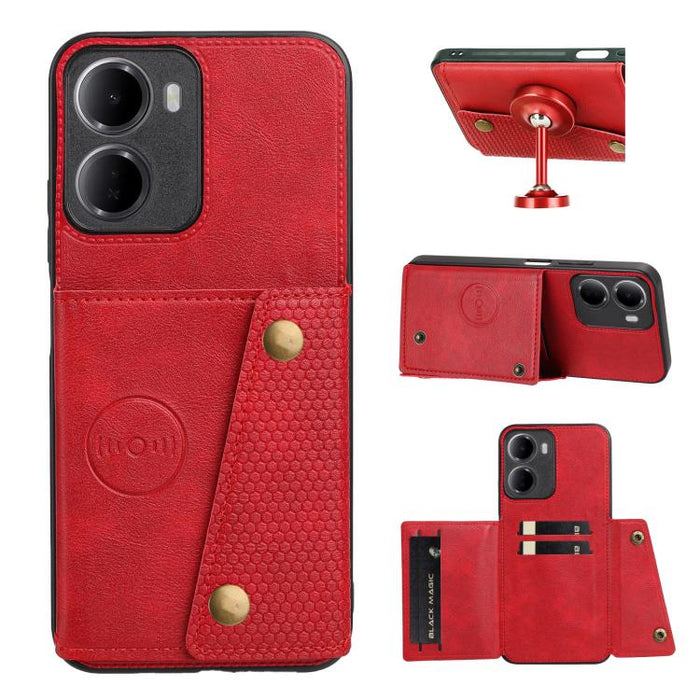 Estuche magnético para teléfono con ranuras para tarjetas con doble hebilla, For Redmi 15a 5G Global, For Redmi K90 Pro Max/Poco F8 Ultra, For Redmi K90/Poco F8 Pro, For Redmi K90 Pro Max Champion Edition, For Redmi 15C 5G / 4G EU 173mm                ...