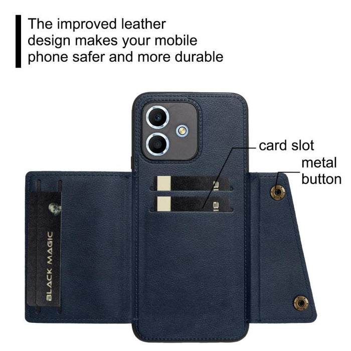Estuche magnético para teléfono con ranuras para tarjetas con doble hebilla, For Redmi 15a 5G Global, For Redmi K90 Pro Max/Poco F8 Ultra, For Redmi K90/Poco F8 Pro, For Redmi K90 Pro Max Champion Edition, For Redmi 15C 5G / 4G EU 173mm                ...