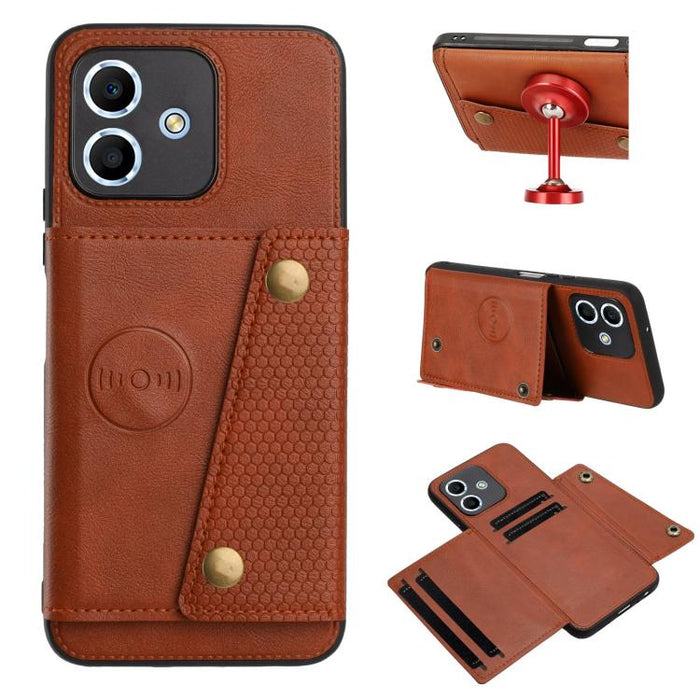 Estuche magnético para teléfono con ranuras para tarjetas con doble hebilla, For Redmi 15a 5G Global, For Redmi K90 Pro Max/Poco F8 Ultra, For Redmi K90/Poco F8 Pro, For Redmi K90 Pro Max Champion Edition, For Redmi 15C 5G / 4G EU 173mm                ...
