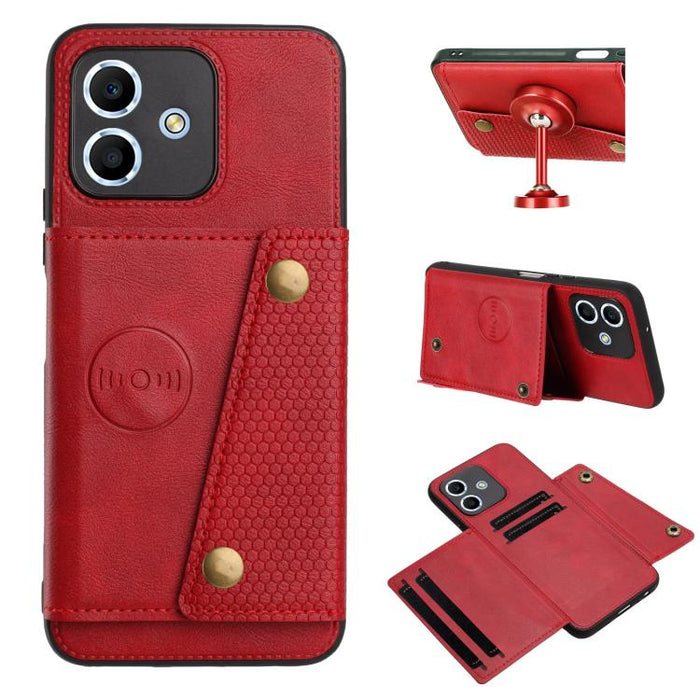Estuche magnético para teléfono con ranuras para tarjetas con doble hebilla, For Redmi 15a 5G Global, For Redmi K90 Pro Max/Poco F8 Ultra, For Redmi K90/Poco F8 Pro, For Redmi K90 Pro Max Champion Edition, For Redmi 15C 5G / 4G EU 173mm                ...
