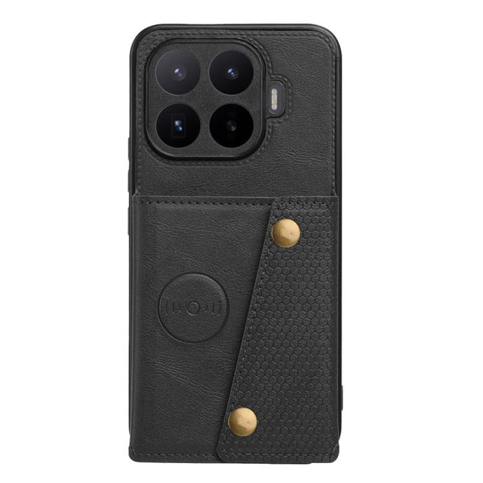 Estuche magnético para teléfono con ranuras para tarjetas con doble hebilla, For Xiaomi Poco X8 Pro Max 5G Global, For Xiaomi Poco X8 Pro 5G Global, For Xiaomi 17 Pro Max, For Xiaomi 17 Pro, For Xiaomi 17, For Xiaomi 15T Pro, For Xiaomi 15T            ...