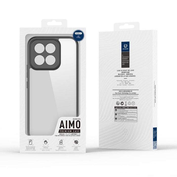 Funda para teléfono DUX DUCIS Aimo Series TPU + PC con tacto esmerilado, For Xiaomi Poco X8 Pro Max 5G, For Xiaomi Poco X8 Pro 5G, For Xiaomi 17 Ultra, For Xiaomi 17 Pro, For Xiaomi 17, For Xiaomi 15T Pro 5G, For Xiaomi 15T 5G, For Xiaomi 15 Ultra     ...
