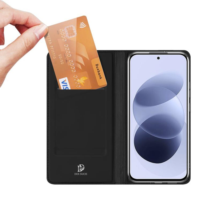 DUX DUCIS Skin Pro Series Funda de cuero con tapa para teléfono, For Redmi A7 Pro 4G / 5G 171mm, For Redmi Note 15 Pro+ 5G Global 163.3mm, For Redmi Note 15 4G / 5G Global 164mm, For Redmi K90 Pro Max / Poco F8 Ultra, For Redmi K90 / Poco F8 Pro       ...