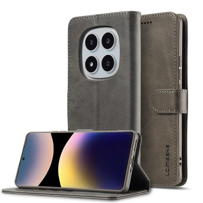 LC.IMEEKE Funda para teléfono de piel con textura de becerro, For Redmi Note 15 Pro+ 5G Global 163.3mm, For Redmi Note 15 4G / 5G Global 164mm, For Redmi Note 15 Pro 4G Global 163.2mm, For Redmi Note 15 Pro 5G Global 163.6mm, For Redmi Note 14 4G 164.8...