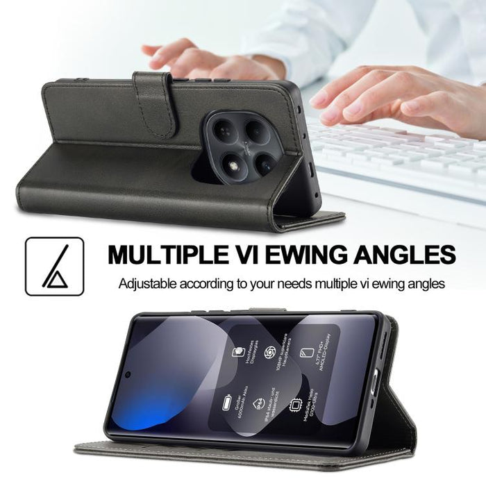LC.IMEEKE Funda para teléfono de piel con textura de becerro, For Redmi Note 15 Pro+ 5G Global 163.3mm, For Redmi Note 15 4G / 5G Global 164mm, For Redmi Note 15 Pro 4G Global 163.2mm, For Redmi Note 15 Pro 5G Global 163.6mm, For Redmi Note 14 4G 164.8...