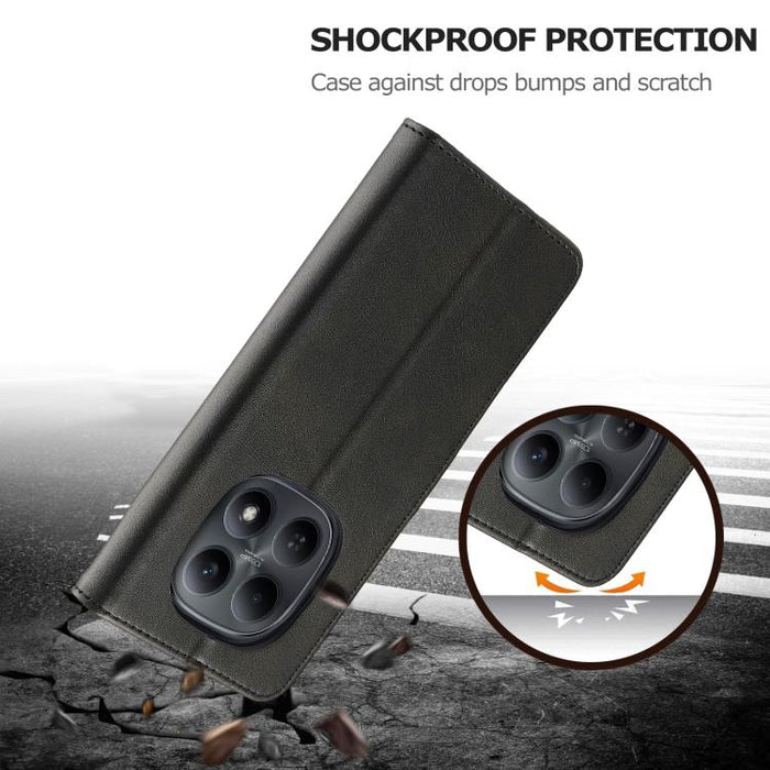 LC.IMEEKE Funda para teléfono de piel con textura de becerro, For Redmi Note 15 Pro+ 5G Global 163.3mm, For Redmi Note 15 4G / 5G Global 164mm, For Redmi Note 15 Pro 4G Global 163.2mm, For Redmi Note 15 Pro 5G Global 163.6mm, For Redmi Note 14 4G 164.8...