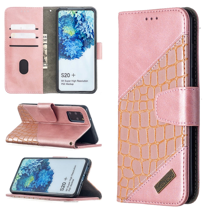 Funda de cuero PU con tapa horizontal y textura de cocodrilo a juego con billetera, soporte y ranuras para tarjetas, For Xiaomi Mi CC9 Pro, For Huawei P40 Lite, For Samsung Galaxy A20e, For Samsung Galaxy A81, For Samsung Galaxy S20+