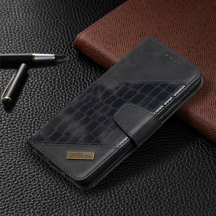 Funda de cuero PU con tapa horizontal y textura de cocodrilo a juego con billetera, soporte y ranuras para tarjetas, For Xiaomi Mi CC9 Pro, For Huawei P40 Lite, For Samsung Galaxy A20e, For Samsung Galaxy A81, For Samsung Galaxy S20+